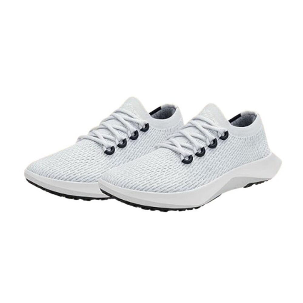 ALLBIRDS TD2 Sneaker Tennis Shoe W 7.5 White Lifestyle Light Mesh Active Running